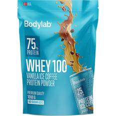 Mælkeproteiner - Pulver - Sex Stimulators Proteinpulver Bodylab Whey 100 Vanilla Ice Coffee 1kg
