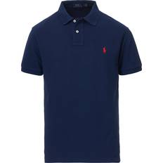 Bomuld - M Polotrøjer Polo Ralph Lauren Slim Fit Polo T-shirt- Newport Navy