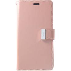 Mercury Læder/Syntetisk Covers med kortholder Mercury Goospery Rich Diary Wallet Case for iPhone XS Max