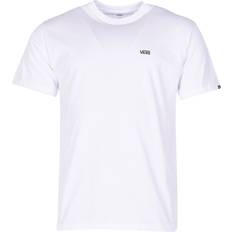Vans Overdele Vans Left Chest Logo T-shirt - White/Black