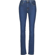 Levi's Dame - L30 Jeans Levi's 724 High Rise Straight Jeans - Bogota Sassafras/Dark Indigo