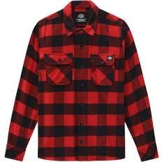 Bomuld - Dame - M Skjorter Dickies New Sacramento Shirt Unisex - Red