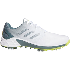 Adidas Gummi - Unisex Golfsko adidas ZG21 Wide M - Cloud White/Acid Yellow/Blue Oxide