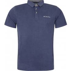 Columbia Herre - M T-shirts & Toppe Columbia Nelson Point Polo Shirt - Collegiate Navy