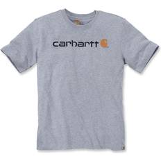 Carhartt Denimjakker - Herre - L T-shirts & Toppe Carhartt Core Logo Workwear T-shirt - Heather Grey