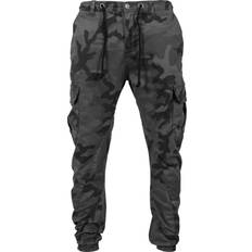 Urban Classics Camouflage Tøj Urban Classics Camo Cargo Jogging Pants - Grey Camouflage