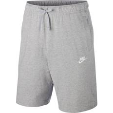 Bomuld - Herre - XL Shorts Nike Club Fleece Short - Dark Grey Heather/White