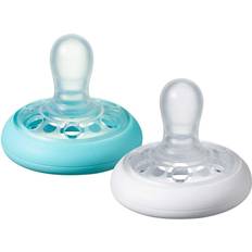 Tommee Tippee Sutteflasketilbehør Tommee Tippee Closer to Nature Breast-like Soothers 0-6m 2-pack