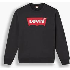 Levi's XS Overdele Levi's Standard Graphic Fleece - Jet Black - Red