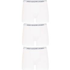 Polo Ralph Lauren Elastan/Lycra/Spandex Tøj Polo Ralph Lauren Stretch Boxer Brief 3-pack - White