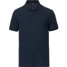 J.Lindeberg Blå T-shirts & Toppe J.Lindeberg Troy Cotton Polo Shirt - Blue/JL Navy
