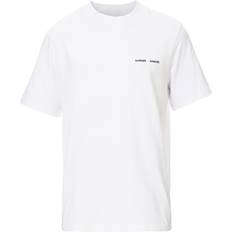 Samsøe Samsøe Rund hals T-shirts & Toppe Samsøe Samsøe Norsbro T-shirt - White