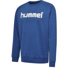 Hummel Go Kids Cotton Logo Sweatshirt - True Blue (203516-7045)