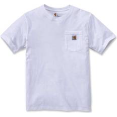 Carhartt Herre Overdele Carhartt Workwear Pocket Short-Sleeve T-shirt - White