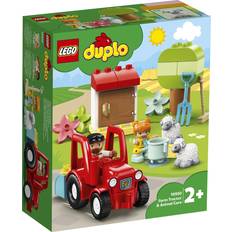 Lego Bondegårde Legetøj Lego Duplo Farm Tractor & Animal Care 10950