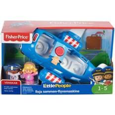 Legesæt Fisher Price Little People Travel Together Airplane