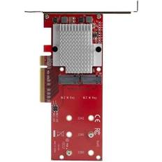 M.2 - PCIe x8 Controller kort StarTech PEX8M2E2