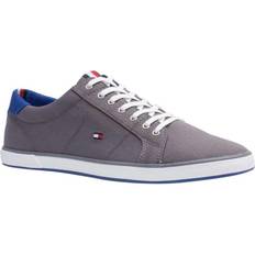37 ½ - Bomuld Sneakers Tommy Hilfiger Canvas Lace Up M - Steel Grey