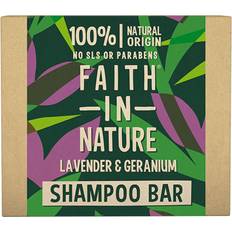 Faith in Nature Herre Hårprodukter Faith in Nature Shampoo Bar Lavender & Geranium 85g