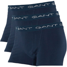 Gant Boxsershorts tights Underbukser Gant Basic Solid Cotton Boxer 3-pack - Navy