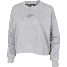 Nike 48 - Dame - Rund hals Sweatere Nike Sportswear Crew Sweater Women - Dark Gray Heather