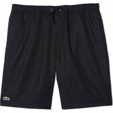 Lacoste Bukser & Shorts Lacoste Sport Solid Diamond Weave Taffeta Tennis Shorts - Black