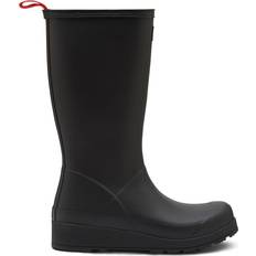 Hunter Dame - Slip-on Gummistøvler Hunter Original Play Tall Wellington Boots - Black