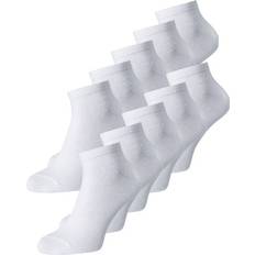 Jack & Jones Elastan/Lycra/Spandex - Herre Strømper Jack & Jones Ankle Socks 10-pack - White