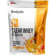 Bodylab Valleproteiner Proteinpulver Bodylab Clear Whey Ice Tea Peach 500g