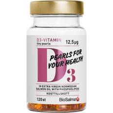BioSalma D3 Vitamin 120 stk