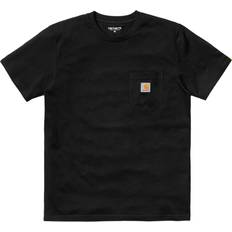 Carhartt Herre Overdele Carhartt Pocket S/S T-shirt - Black