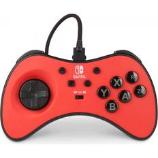 PowerA Fusion Wired Fightpad (Switch, PS4, Xbox One) - Rød