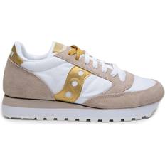 Saucony 3,5 - Dame Sneakers Saucony Jazz W - White/Gold
