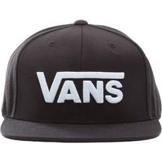 Vans Uld Tøj Vans Drop V Snapback Hat - Black/White