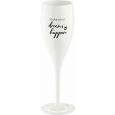 Koziol Champagneglas Koziol Make Dreams Happen Champagneglas 10cl 6stk