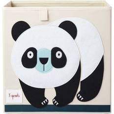 3 Sprouts Brun Børneværelse 3 Sprouts Storage Box Panda