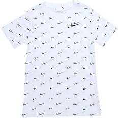 Nike Older Kid's Sportswear T-Shirt - White/Black (DC7530-100)