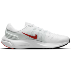 Nike 7,5 - Unisex Løbesko Nike Air Zoom Vomero 15 M - White/Pure Platinum/Wolf Grey/Chile Red