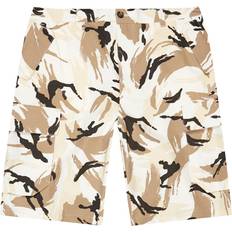 Kenzo Bukser & Shorts Kenzo Camo Cargo Shorts - Off White/Camo