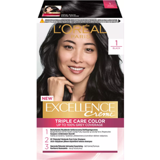 L'Oréal Paris Permanente hårfarver L'Oréal Paris Excellence Crème #1 Black