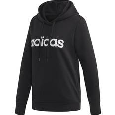 42 - Dame - Hoodies - M Sweatere adidas Essentials Linear Pullover Hoodie - Black/White