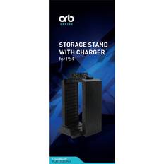 Orb Ladestationer Orb Playstation 4 Disc Storage Kit and Charger - Black