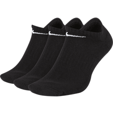 Nike Strømper Nike Everyday Cushioned Training No-Show Socks 3-pack Unisex - Black/White