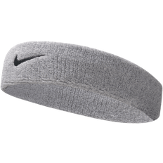 Nike Dame Pandebånd Nike Swoosh Headband Unisex - Grey Heather/Black/Osfm
