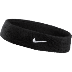 Dame - One Size - Polyester Pandebånd Nike Swoosh Headband Unisex - Black