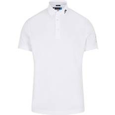 J.Lindeberg Slim T-shirts & Toppe J.Lindeberg Tour Tech Slim TX Jersey Polo Shirt - White