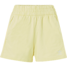 Adidas 10 - Dame Shorts adidas Women's Tennis Luxe 3-Stripes Shorts - Haze Yellow