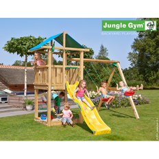 Gyngestativer Legeplads Jungle Gym Hut + Swing Module Xtra