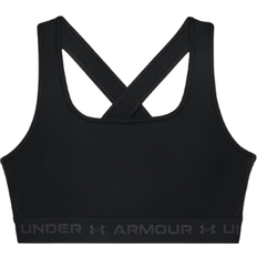 Under Armour Træningstøj BH'er Under Armour Mid Crossback Sports Bra - Black/Jet Gray