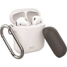 Puro Tilbehør til høretelefoner Puro Silicone Case With Hook for Airpods